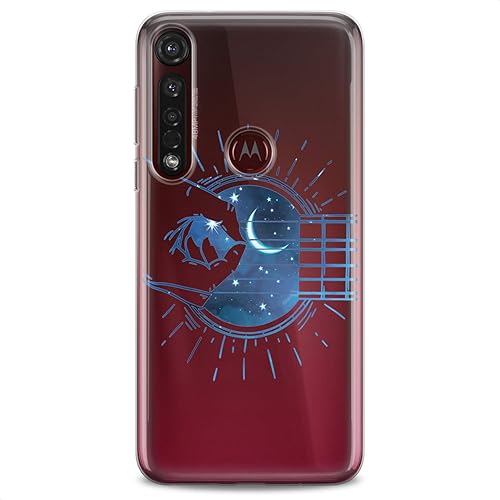 Miniatura 4 de Funda de TPU compatible con Motorola G9 G8 Plus G7 E20 P40 Z4 Edge 20 G22 Stylus Galaxy Guitar Design Flexible Silicone Manly Top Soft Slim Fit