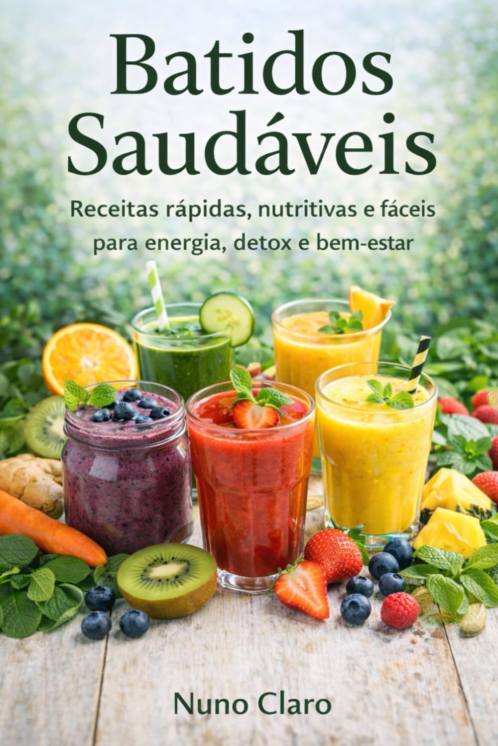 Batidos Saudáveis: Receitas Rápidas, Nutritivas e Fáceis para Energia, Detox e Bem-Estar: 14 (Receitas e Sabores do Mundo)
