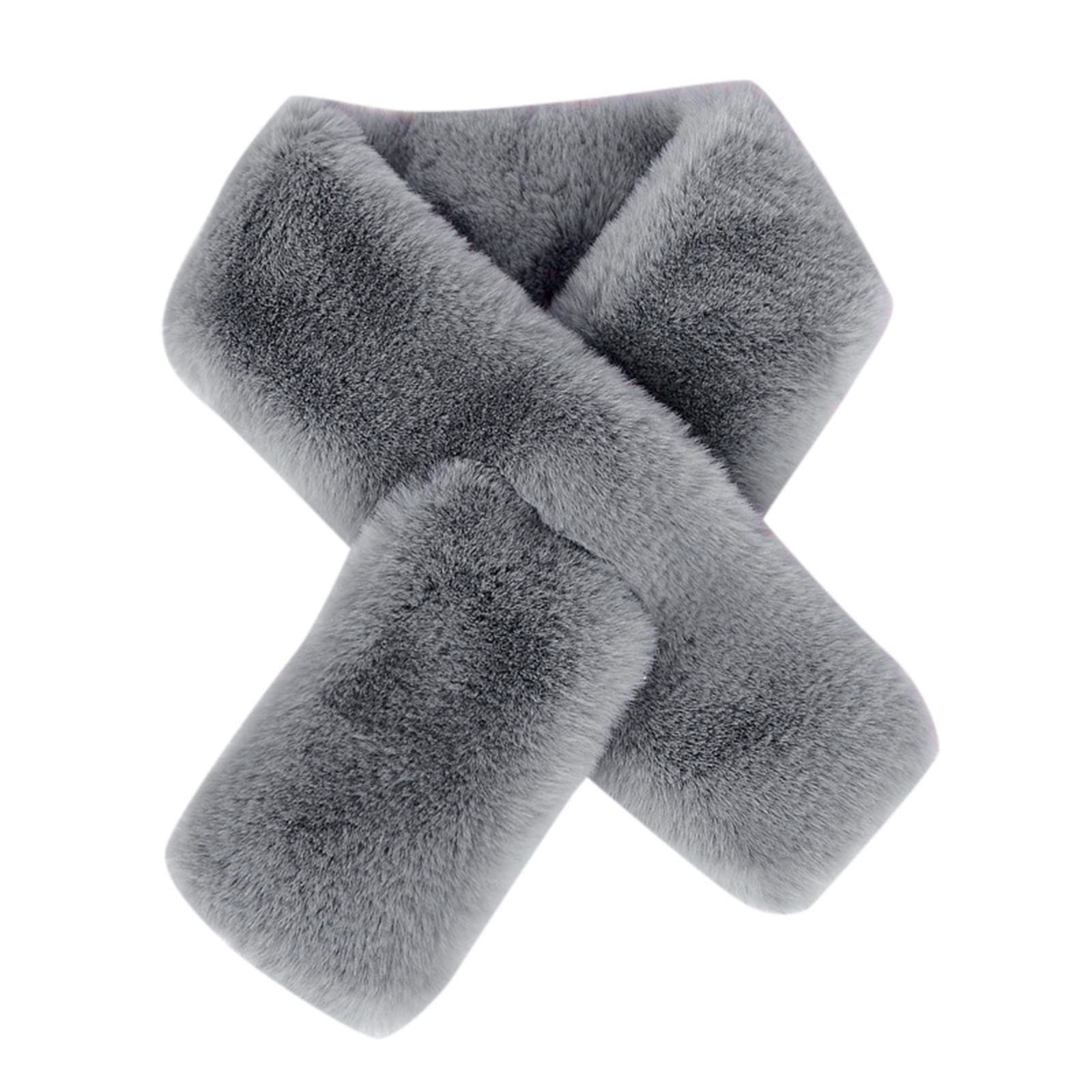 Sciarpa da donna Foulard in morbida lana nera leggera Elegante grande scialle Stola invernale Grande Pashmina Sciarpa calda in cashmere (Grigio scuro Taglia unica)