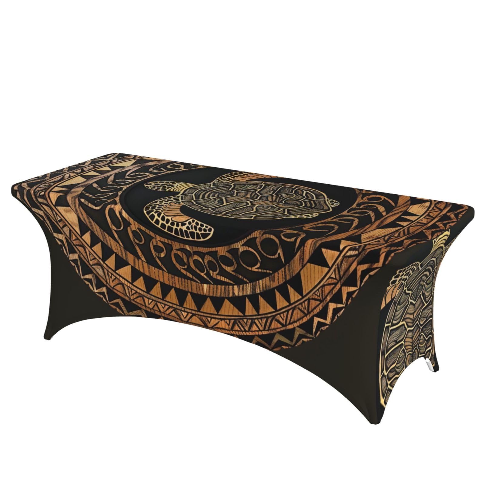 Nappe élastique tortue hawaïenne anti-vent pour table de fête et mariage
