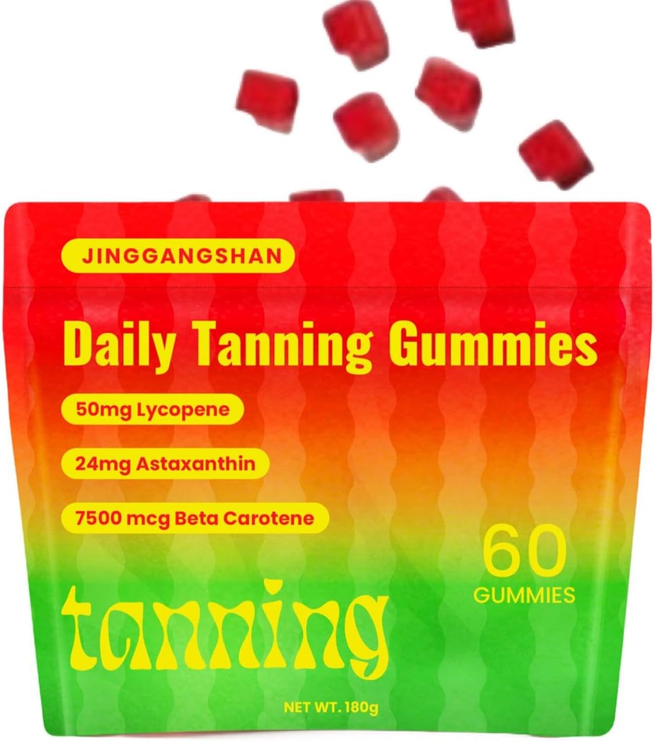 Tanning Gummies Natural Tanning Supplement with