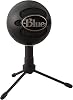 Logitech for Creators Blue Snowball iCE USB Mic for Recording, Streaming, Podcasting, Gaming on PC and Mac, Condenser Microphone with Cardioid Capsule, Adjustable Desktop Stand, Plug 'n Play - Black