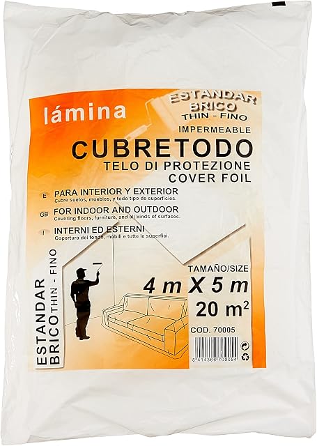 rodapin 70005 Film Coverall Standard 4 x 5 m Brico