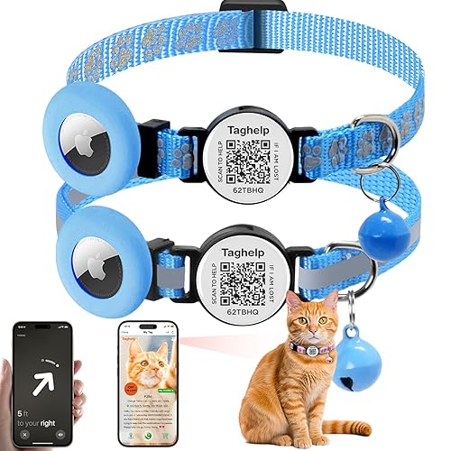 2PCS Breakaway Cat Collars with Bell Cute Adjustable Safe Kitten