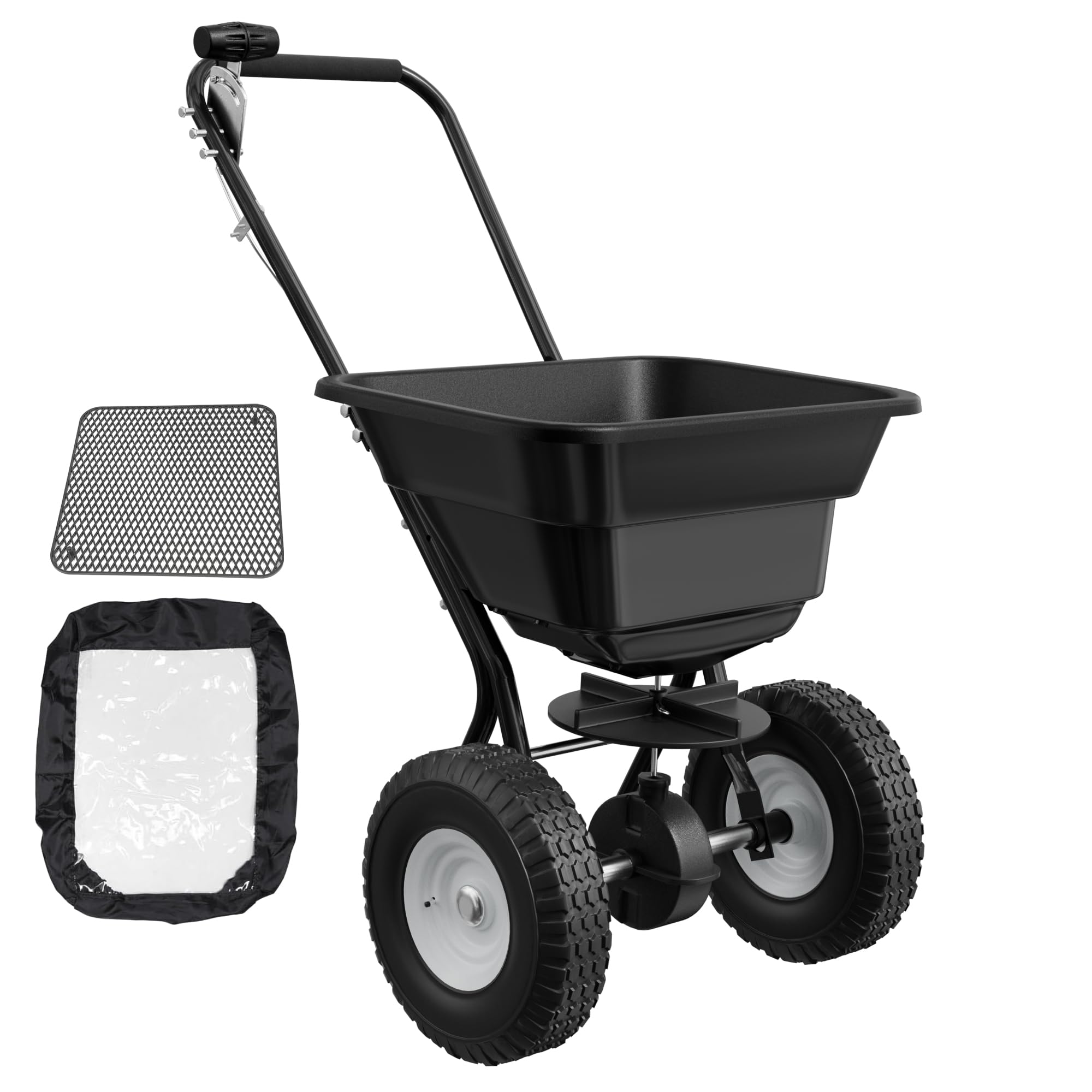 Photo 1 of PPOLB Broadcast Spreader, 80LB Capacity, 0-10ft Coverage
