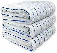 Kit 03 Toalha de Banho Grossa Praia Hotel 440g/m² Costura Dupla Reforçada