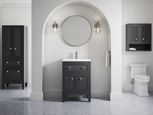 Miniatura 2 de Kohler 33541-ASB-1WX Hearthaven Botiquines de pared, gris pizarra