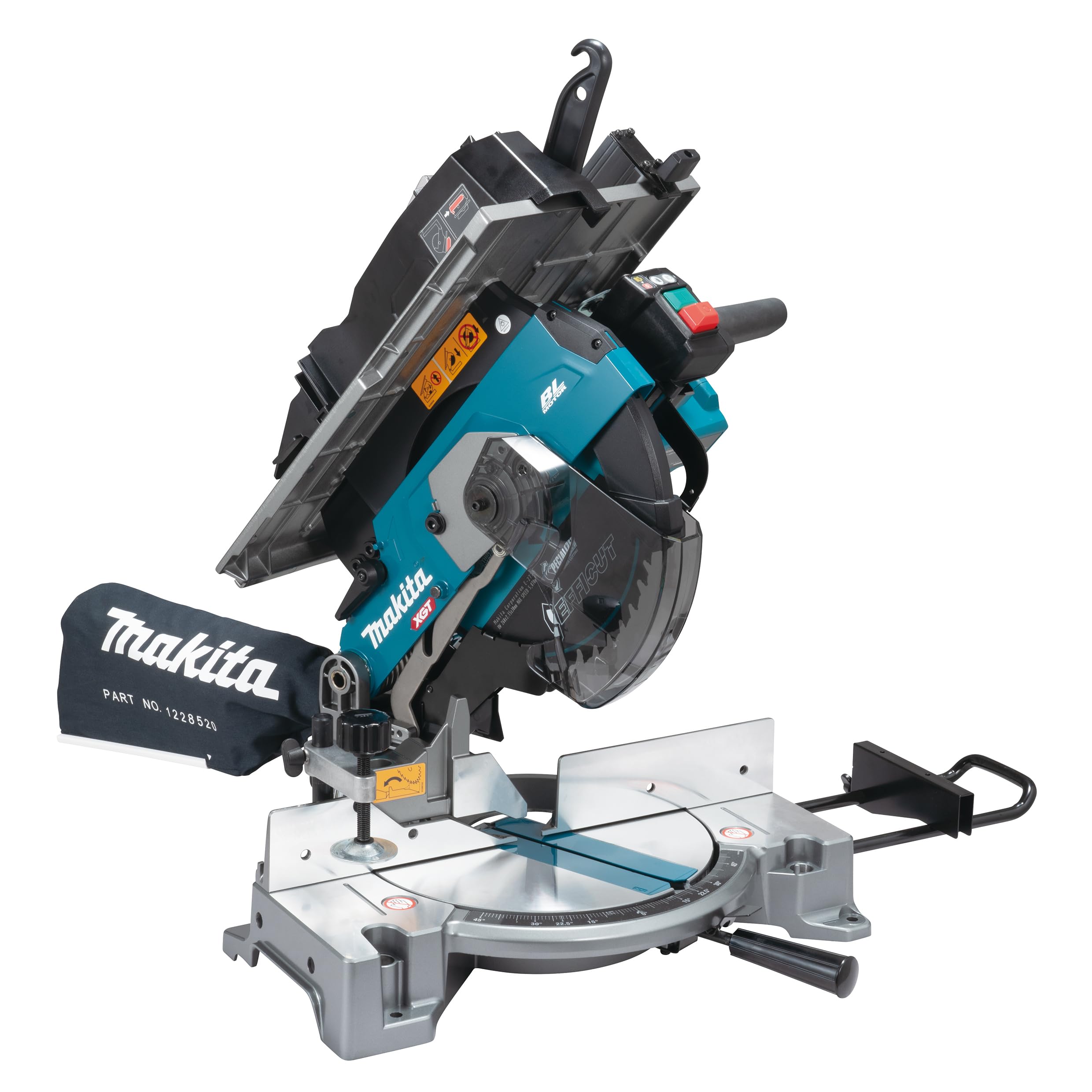 Makita LH001GZ - Sega da tavolo e troncatrice a batteria, 40 V max., XGT, senza batteria e caricatore