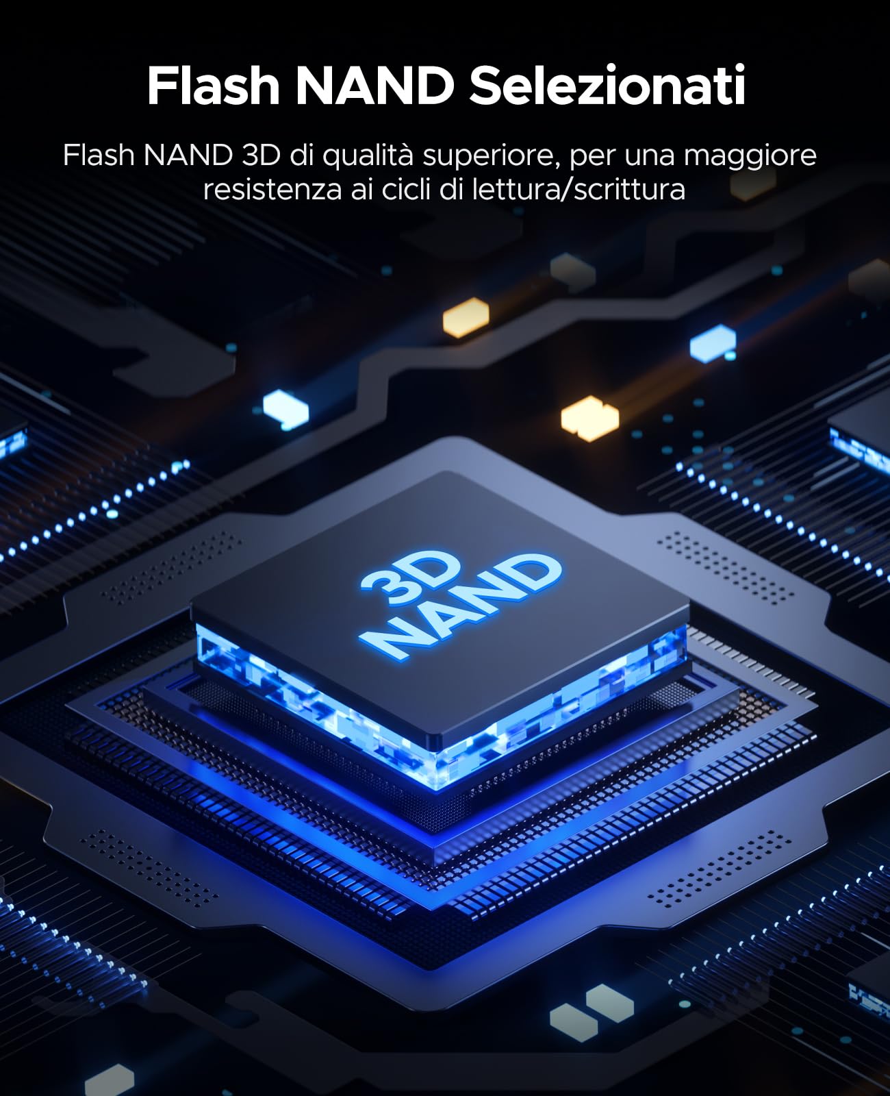 ORICO 512GB M.2 2280 SATA SSD, SATA III 6Gbps SSD M2 con Chiave B+M, 500 MB/s Unità a Stato Solido Interna per Desktop/Portatili - Y20M