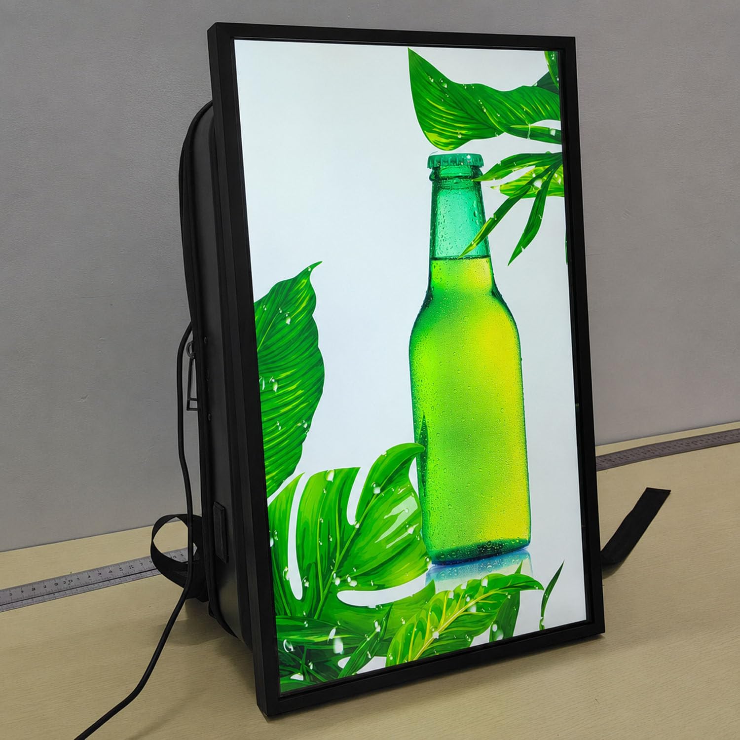 GLBMXDD 21.5" LCD Advertising Backpack, Android OS WiFiVersion