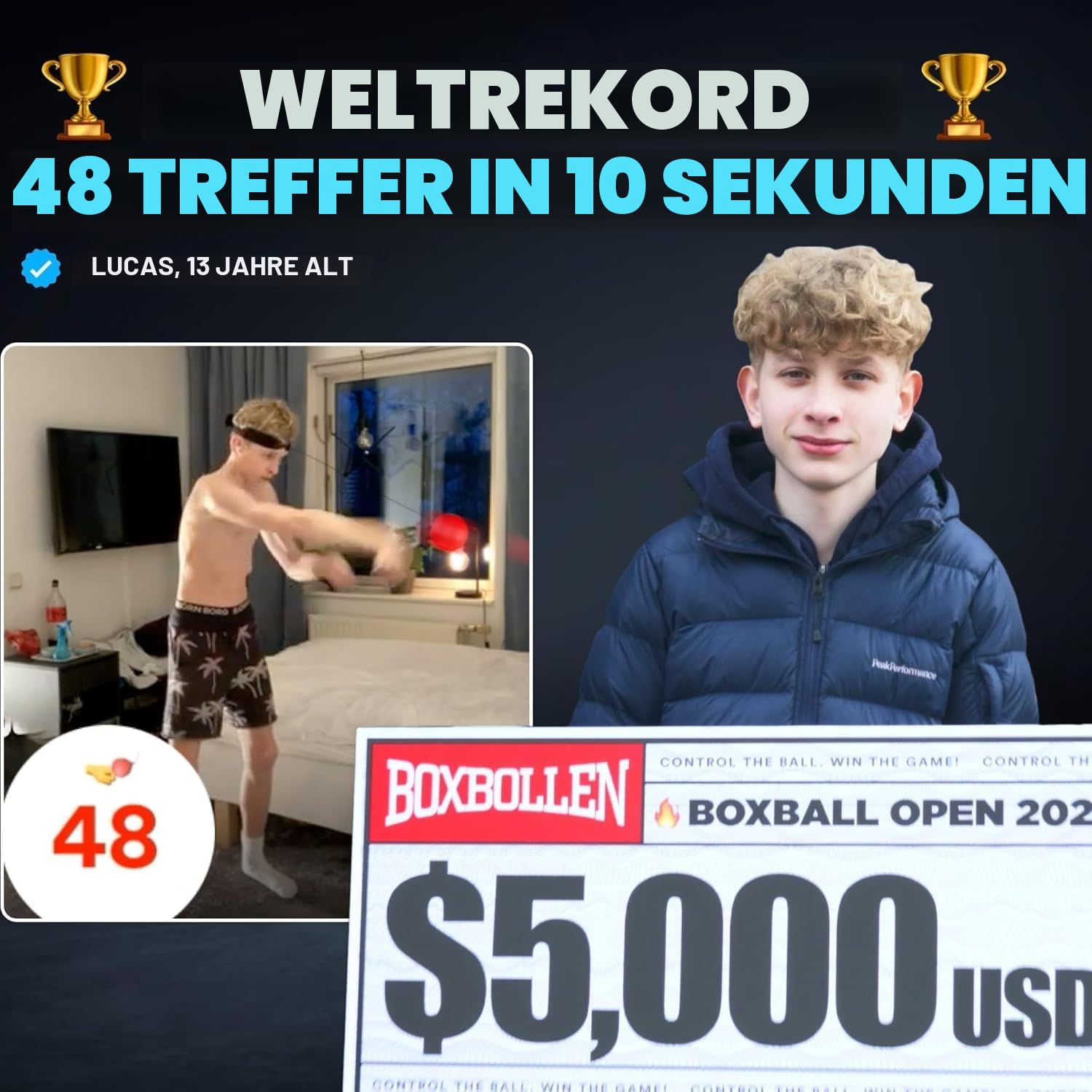 Boxbollen Original mit App, verwendet von Prominenten - MMA Gear Boxball - Boxreflexball mit verstellbarem Gurt - Interaktive Boxball-App-Integration - 1 Packung