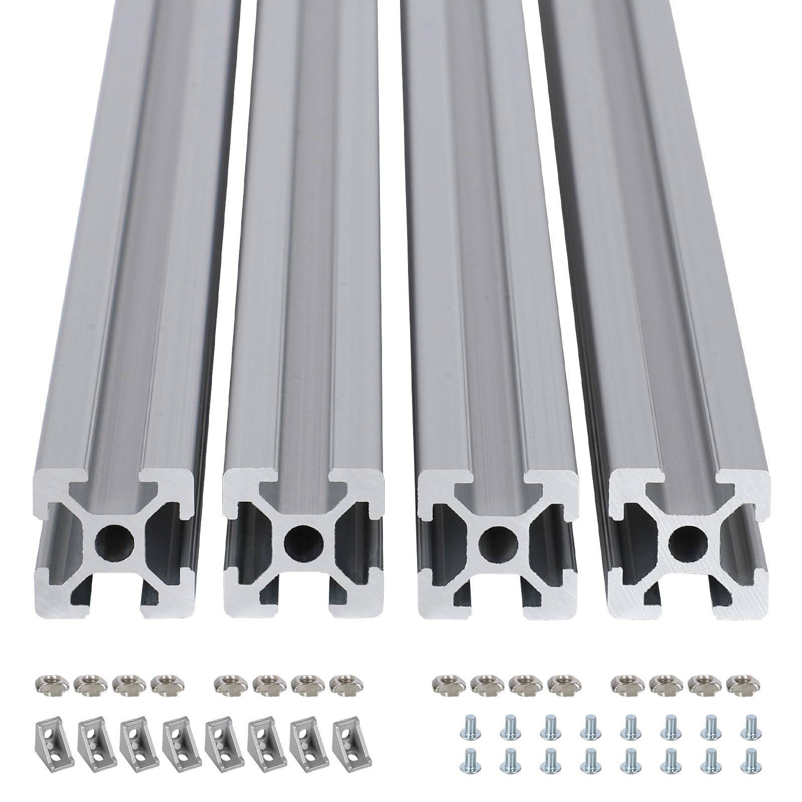 12pcs 600mm T Slot 2020 Aluminum Extrusion, Silver — Amazon image 22