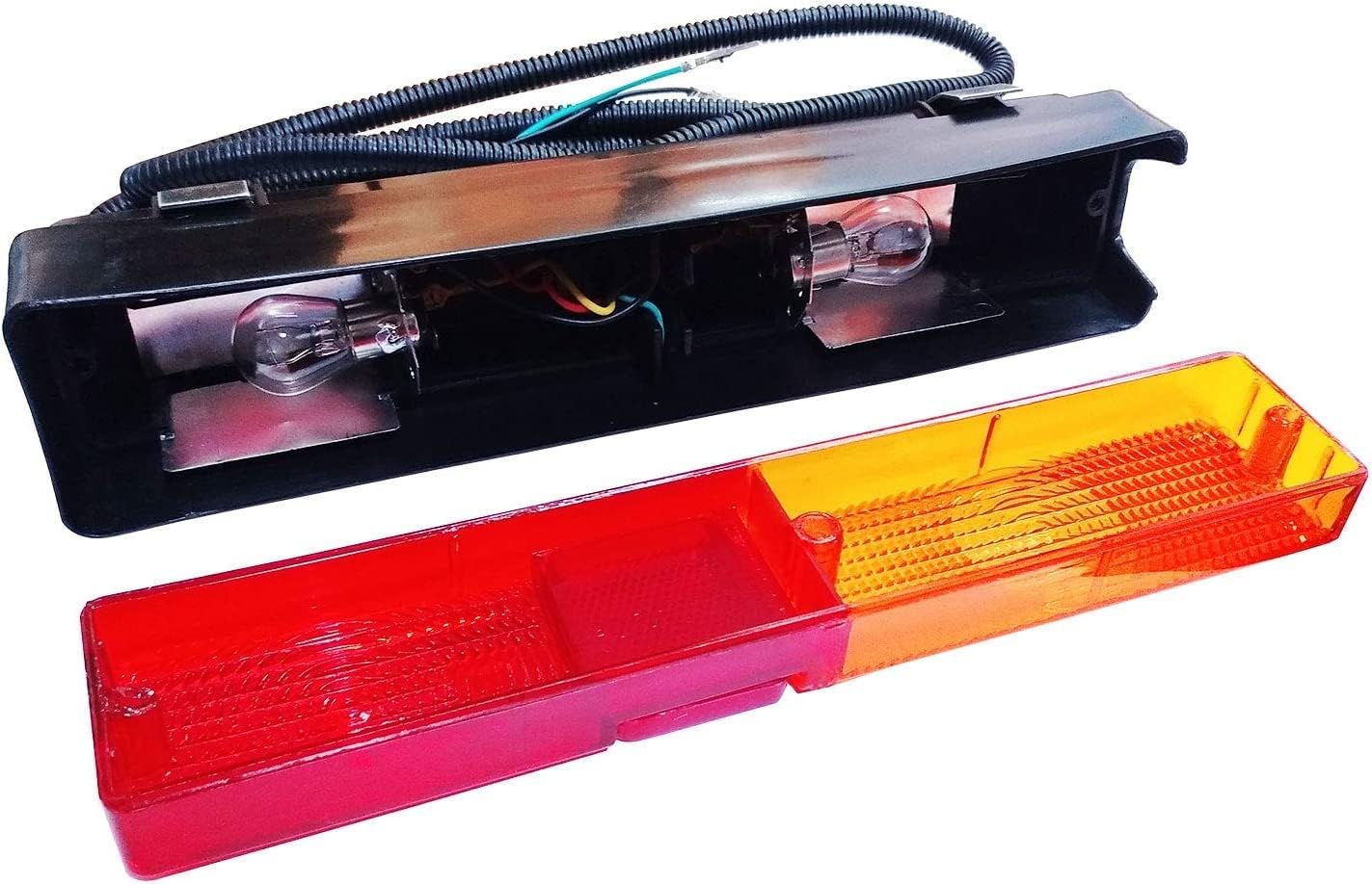 Rear Combination Light Tractor Compatible with Massey Ferguson Tail Lights Function,3, Brake/Tail/Indicator, RH & LH, 12V Indicator Turn Signal Lamp Assembly for 1695847M91