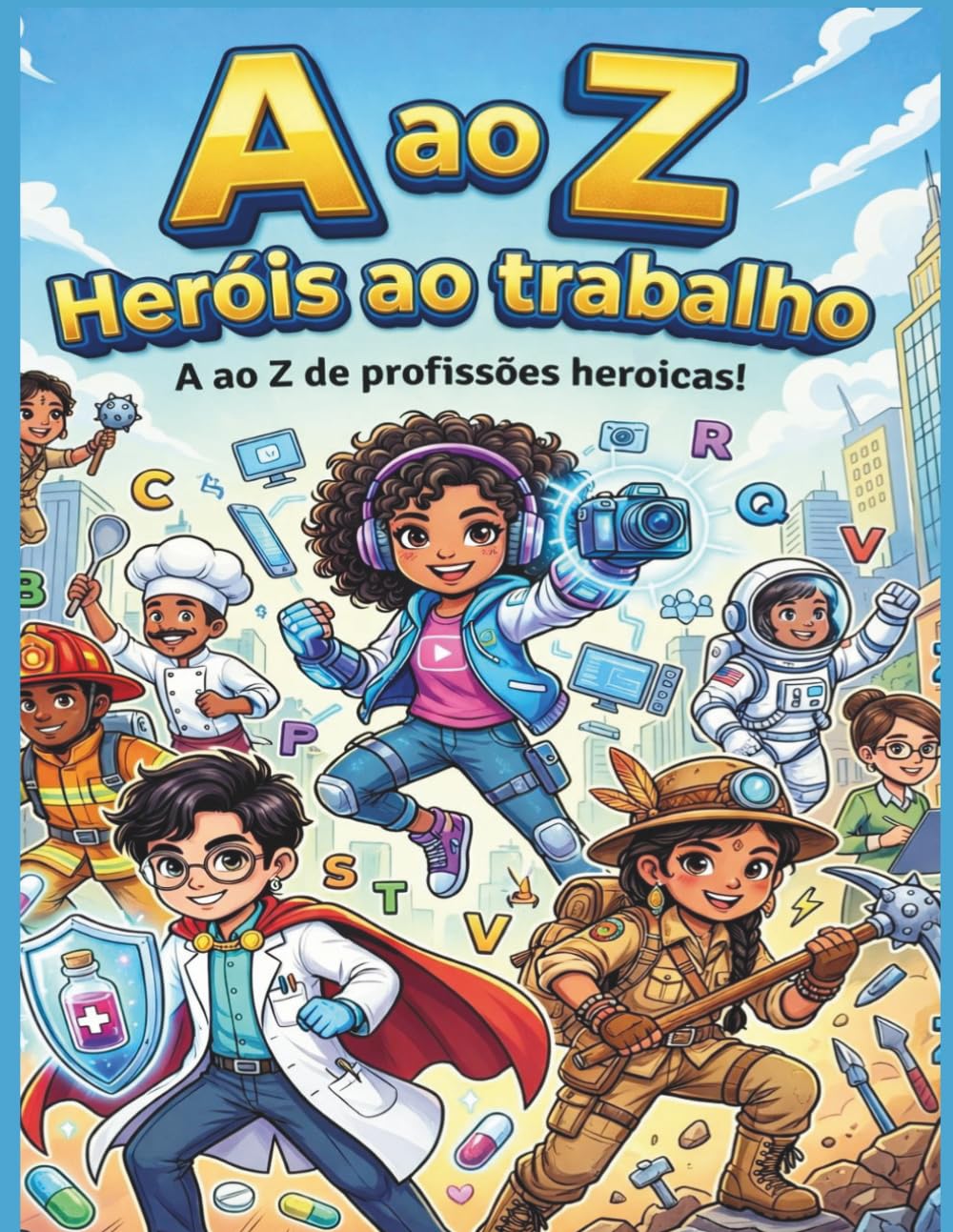 A ao Z - Heróis ao trabalho: A ao Z de profissões heroicas!