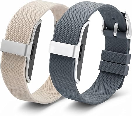 2 Pack Silicone Bands for Hume Band Replacement Strap for Hume Band 1.0