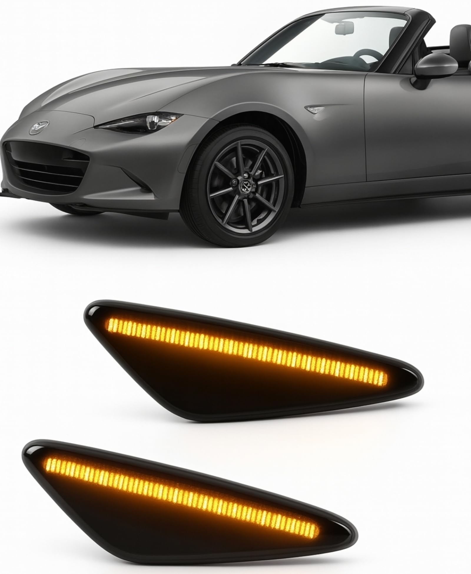 Amazon.co.jp: ［Ra1zing］LEDサイドウィンカー サイドマーカーマツダ
