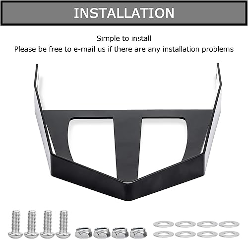 Miniatura 5 de PSLER Respaldo de motocicleta Sissy Bar Portaequipajes para Victory Cross Road y Cross Country 2010 2011 2012 2013 2014