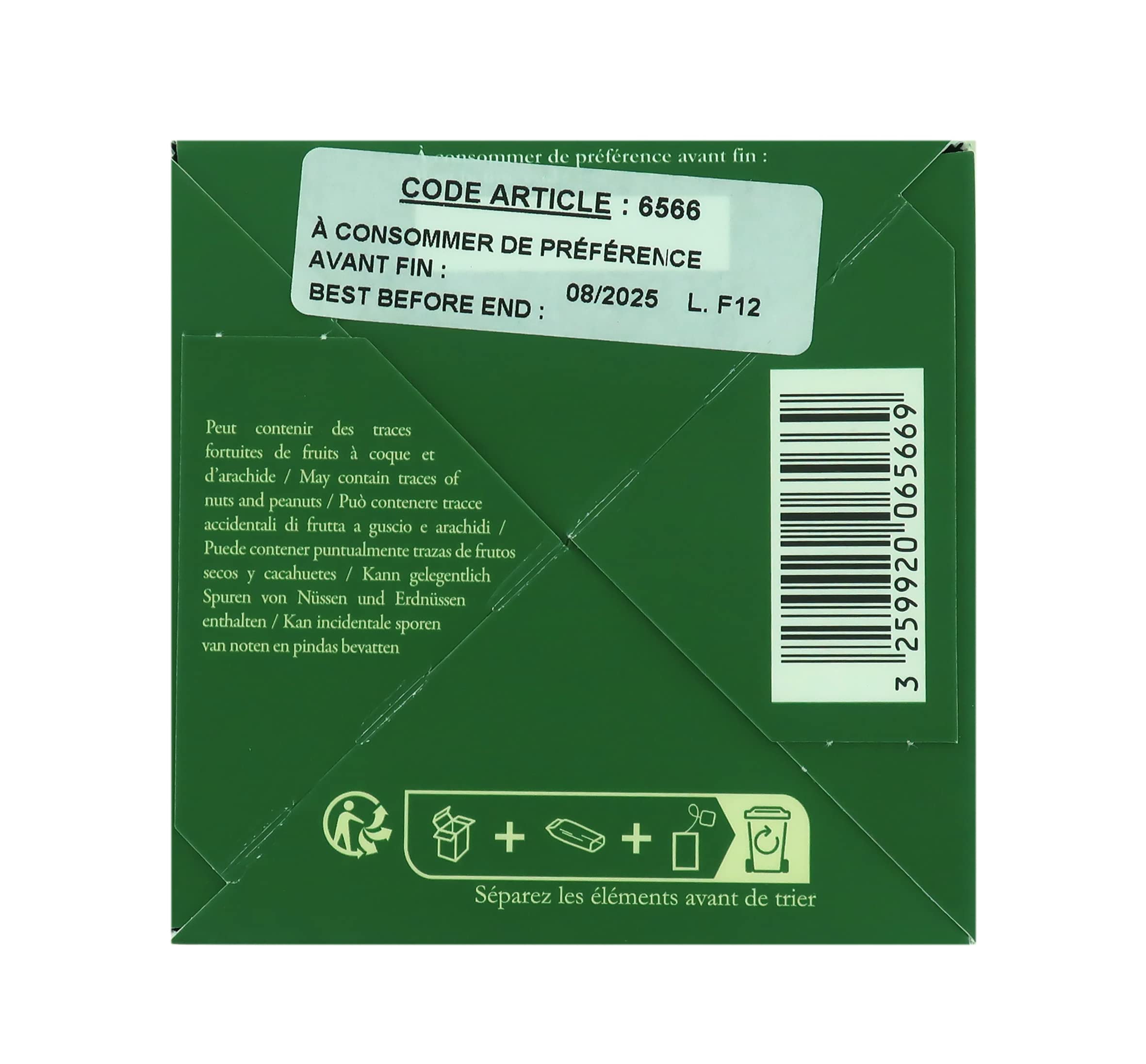 Thé de Noël, Thé Vert à le Pomme et l'Orange, Paquet Cadeau, 50g - Dammann Frères