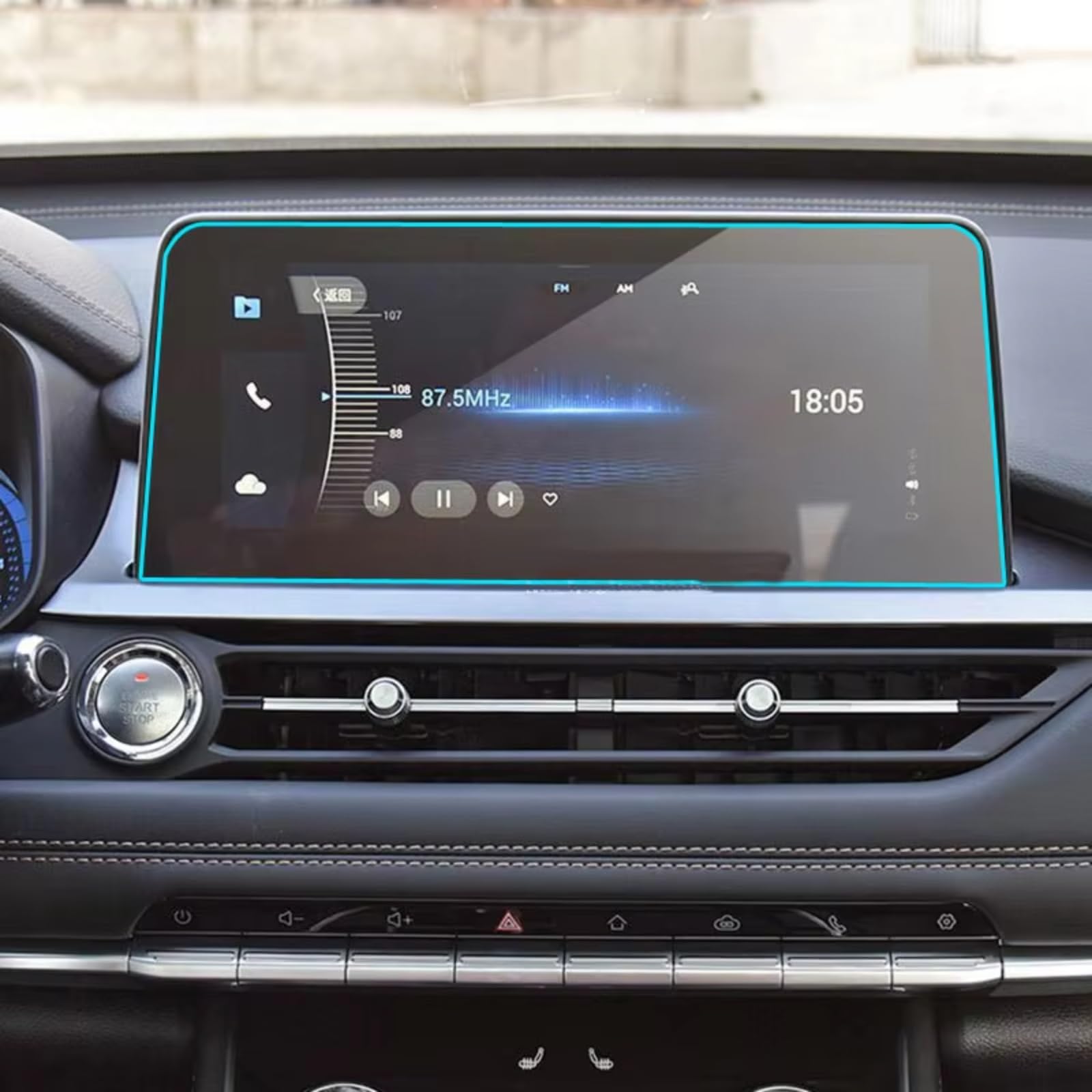 Film Écran Chery Tiggo 7 Pro Éviter Rayures Console GPS - 5