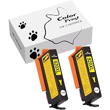 2-Pack, 2X Yellow ColorPrint Compatible 920 Ink Cartridge Replacement for HP 920XL Used for Officejet 6500 6500A 6000 7000 7500 7500A E709 E710 E910 Printers