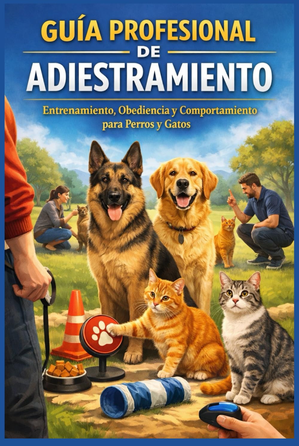 Guía profesional de adiestramiento: Entrenamiento, obediencia y comportamiento para perros y gatos