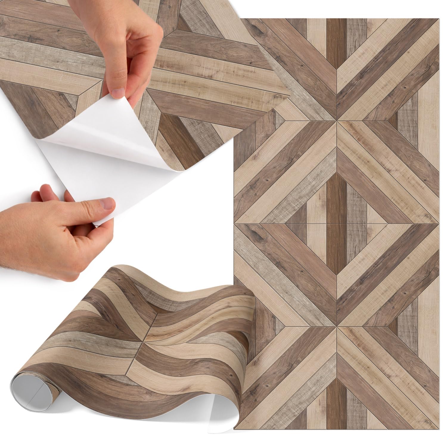 Papel para armarios mate impermeable con diseño de rompecabezas