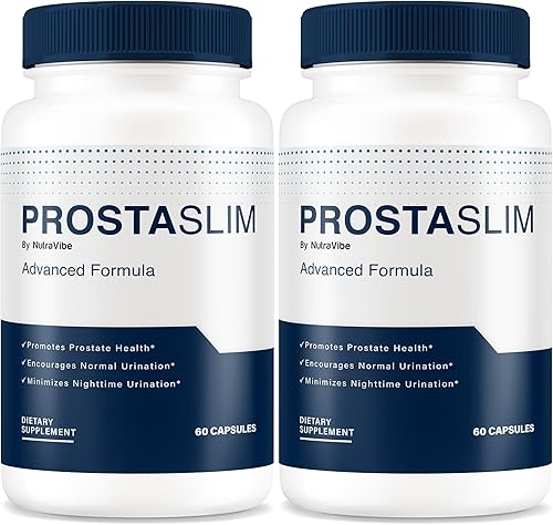 ProstaSlim - Mezcla original oficial de Prosta Slim Pills original, fórmula totalmente natural para apoyar la salud de la próstata y el bienestar
