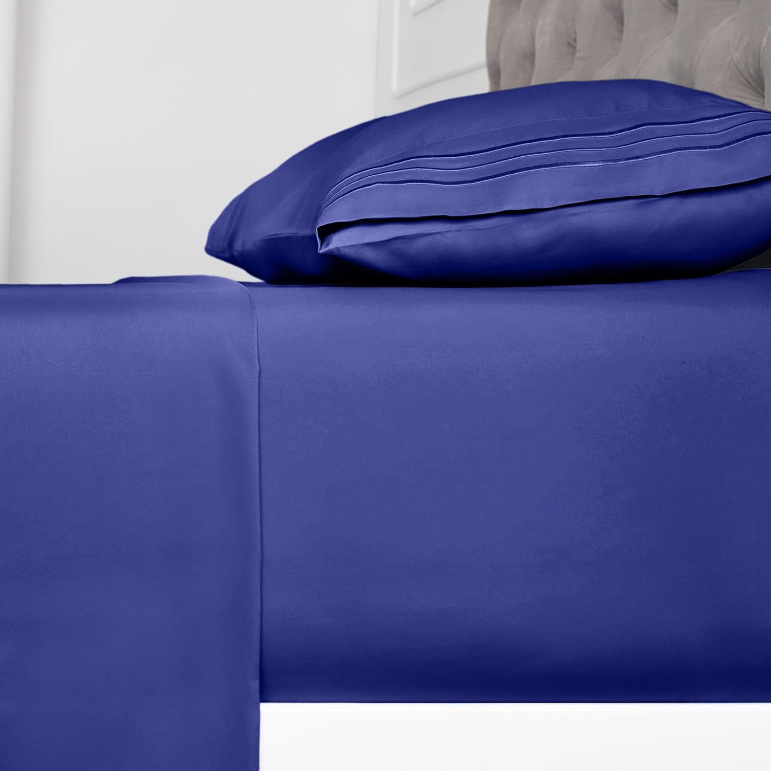 Mellanni Extra Deep Pocket King Size Sheets 4 Piece