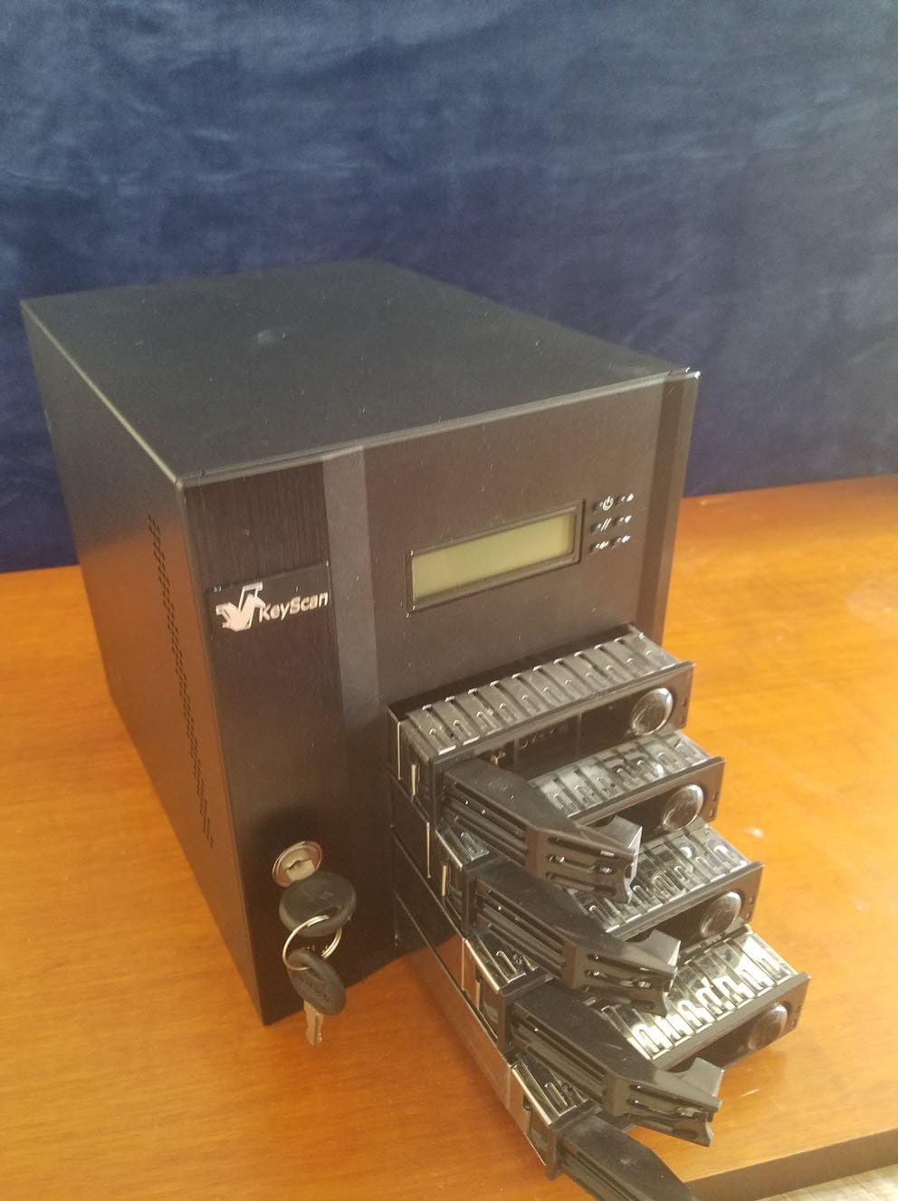 KeyScan 4 Bay Storage (NAS) Computer case