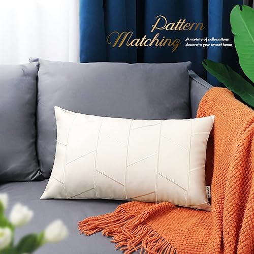 Miniatura 175 de BRAWARM Fundas de almohada de piel sintética de 18 x 18 pulgadas, fundas de almohada de cuero negro, paquete de 2, almohadas decorativas de cuero