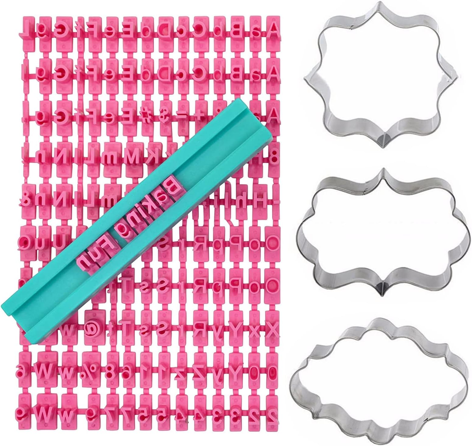 Photo Libre De Droit De Alphabet Complet De Lettres Majuscules Chiffres Et Symboles Découpés