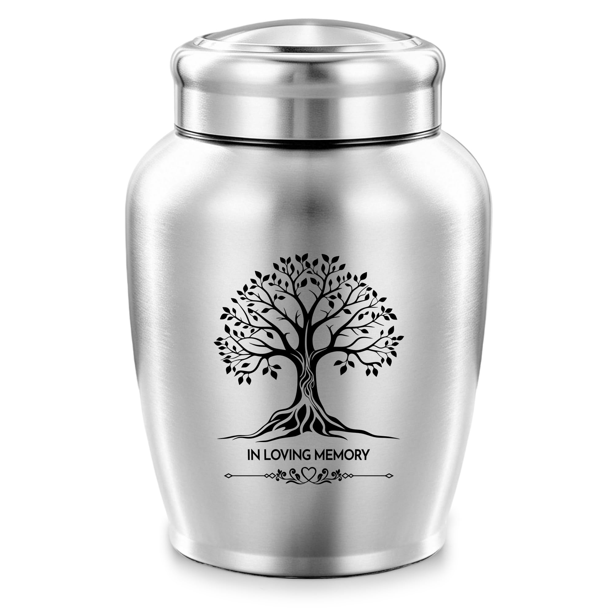 Gredstar Tree of Life Cremation Urn for Human Ashes — Large Memorial Urn, In Loving Memory Keepsake for Dad, Mum or Pet