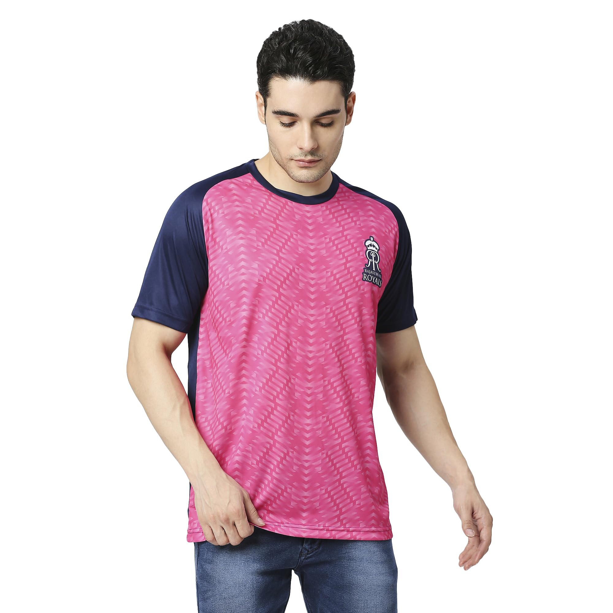 playR x RR TJ Tee – IPL Fan T-Shirt Lightweight, Breathable & Soft Fabric, Comfortable Perfect for Training, Gym, Running, Match Days, Travel & Everyday Casual Wear for All Season-picture-18