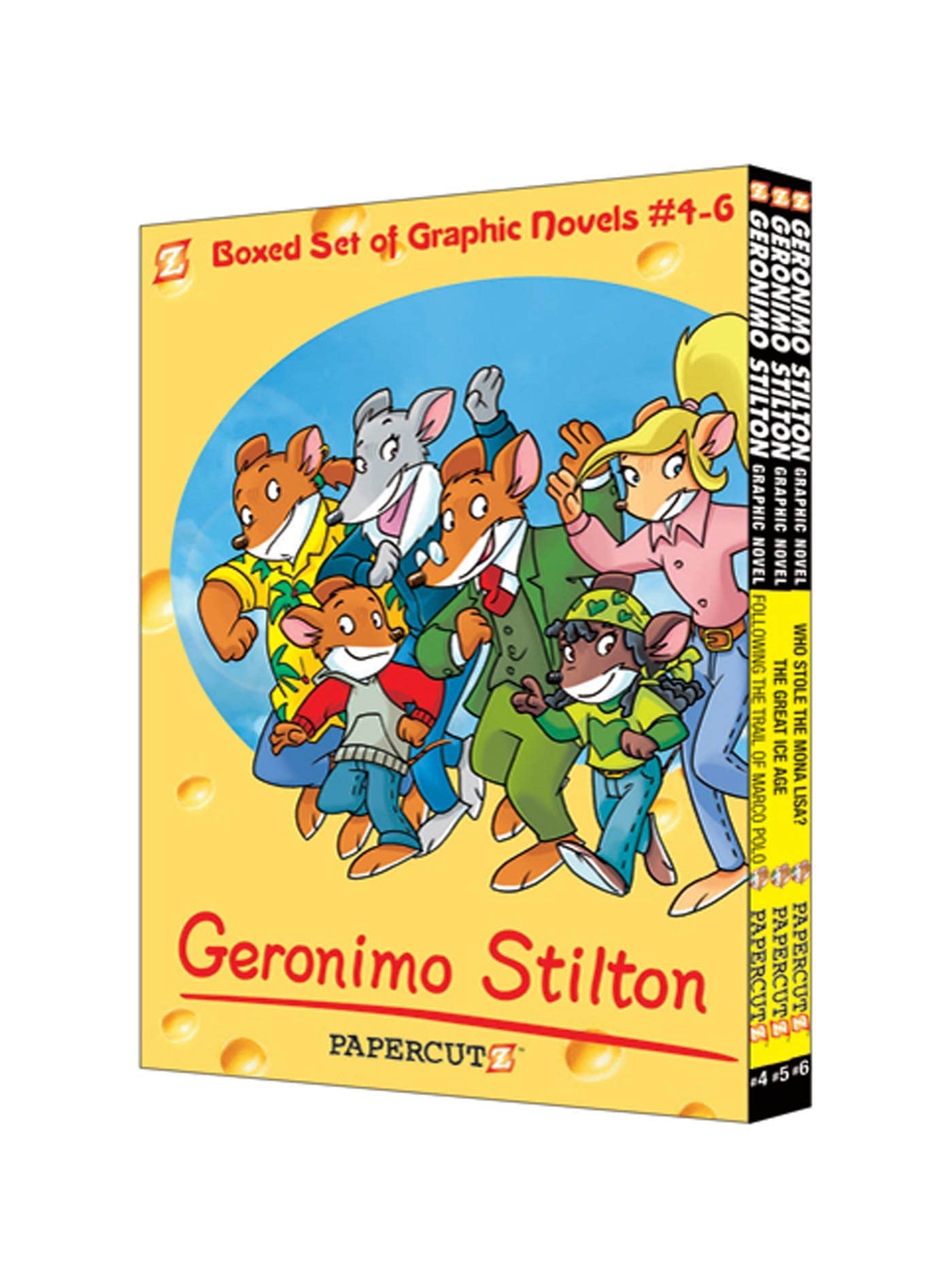 Geronimo Stilton Boxed Set Vol. #4-6 (Geronimo Stilton Graphic Novels)