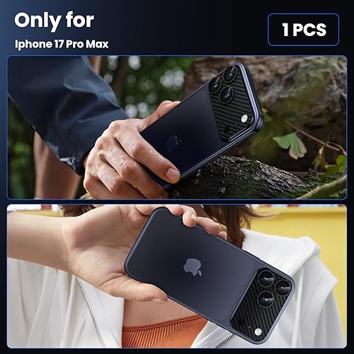 Miniatura 6 de WSKEN Protector de lente de cámara para iPhone 17 Pro Max, [Grado Militar Resistente a Roturas] [Fuerte Adherencia] Protector de Pantalla de Cámara