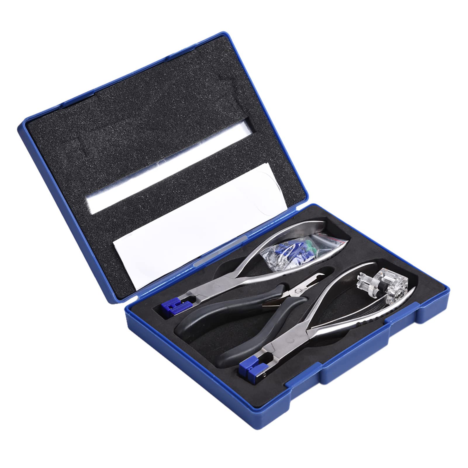 Juego de alicates para gafas, desmontaje sin montura, kit de herramientas ópticas, juego de reparación profesional de gafas.