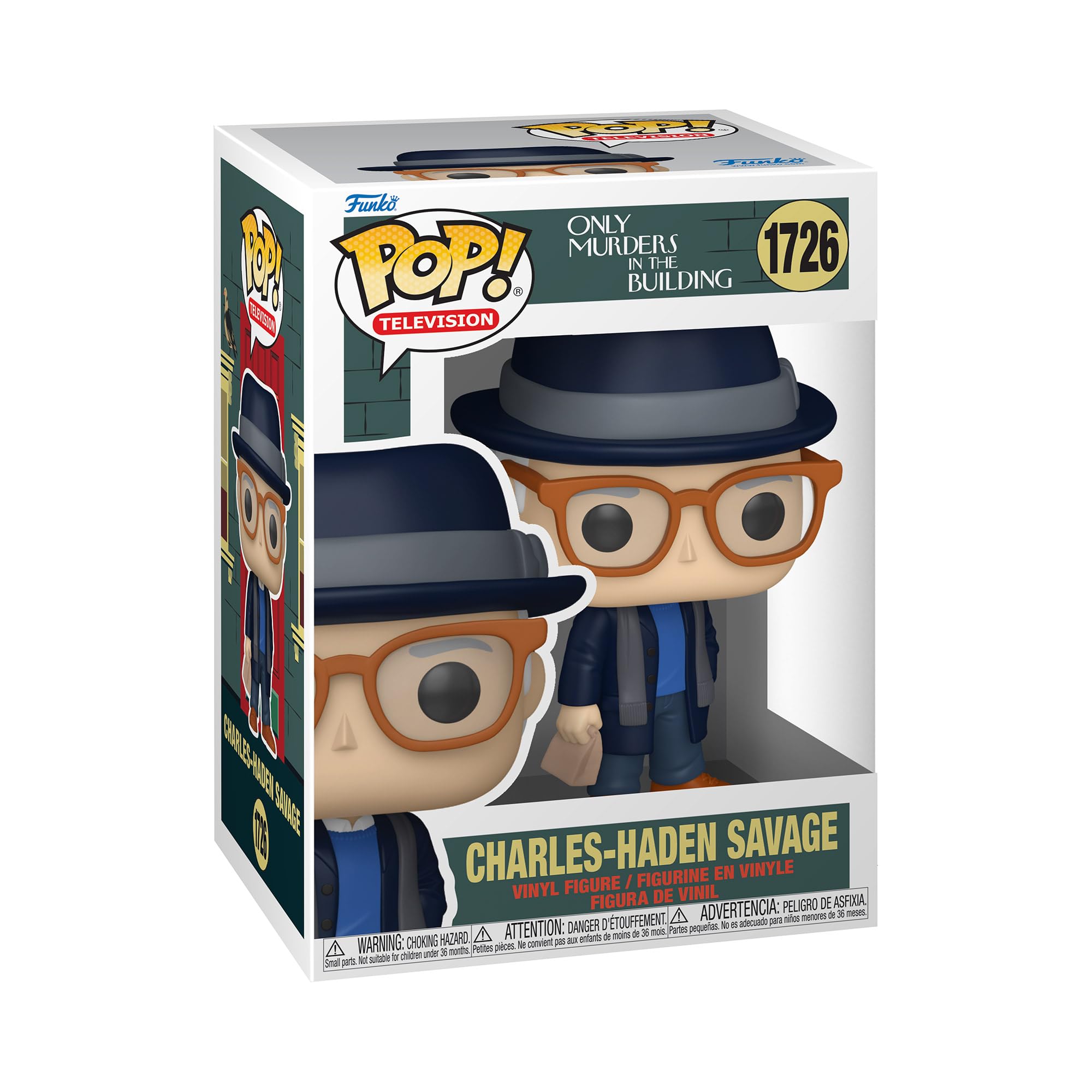 Funko Pop! TV: Only Murders In the Building, Charles-Haden Savage, Collectable Vinyl Figure, Gift Idea, Official Merchandise