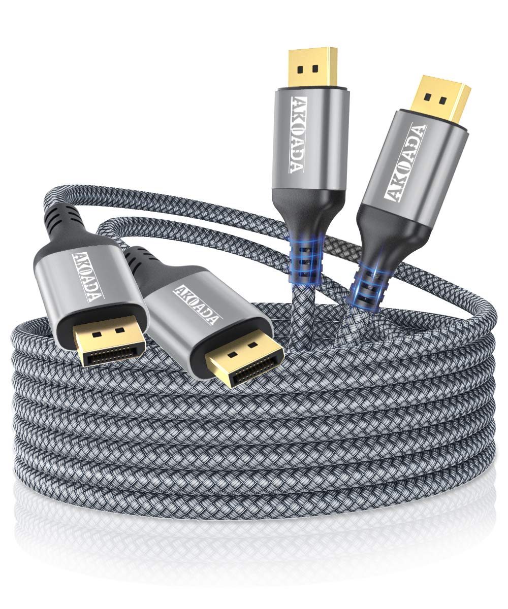 AkoaDa 2 Pack DisplayPort to DisplayPort Cable