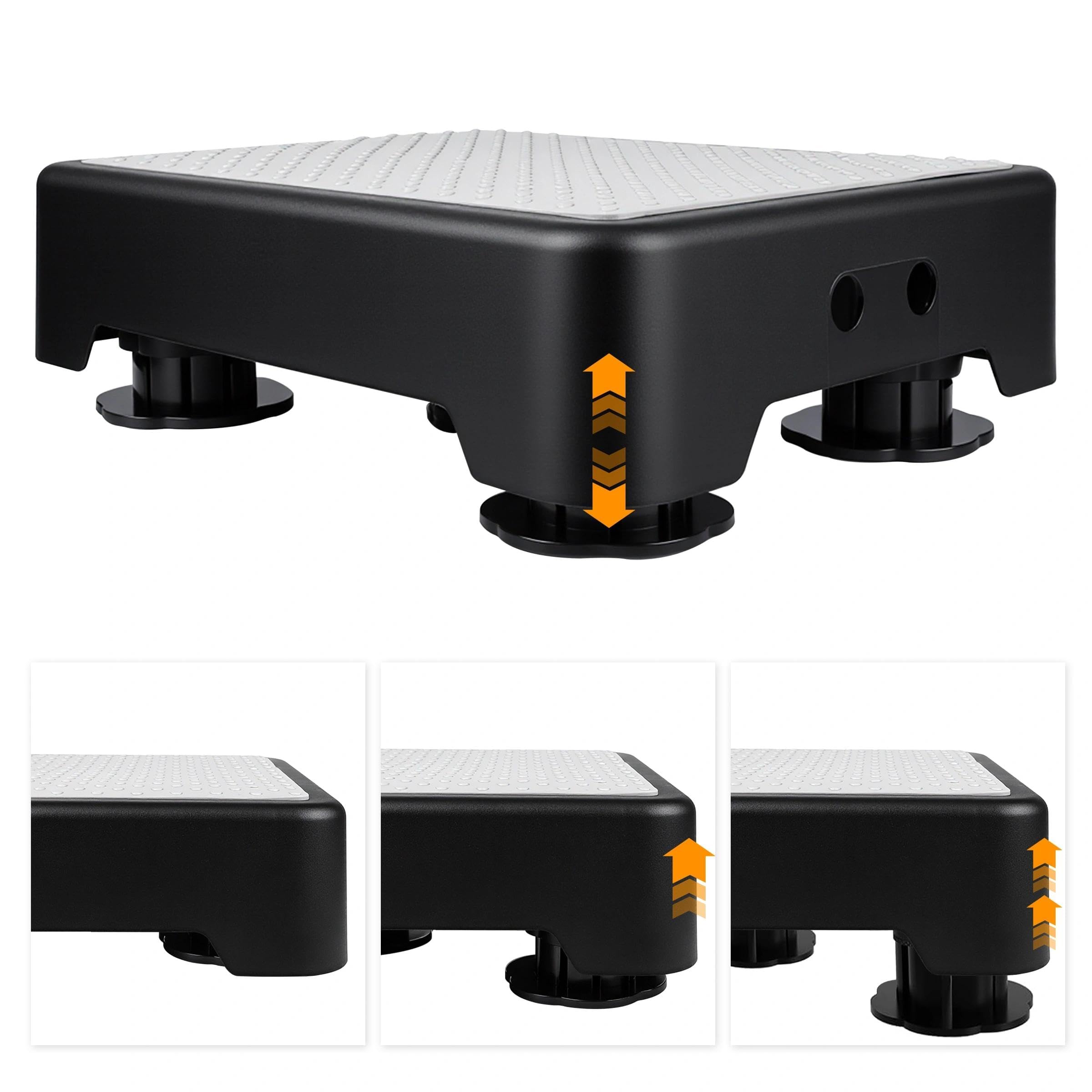Adjustable Step Stools, Anti Slip Step Platform, Step Pedals