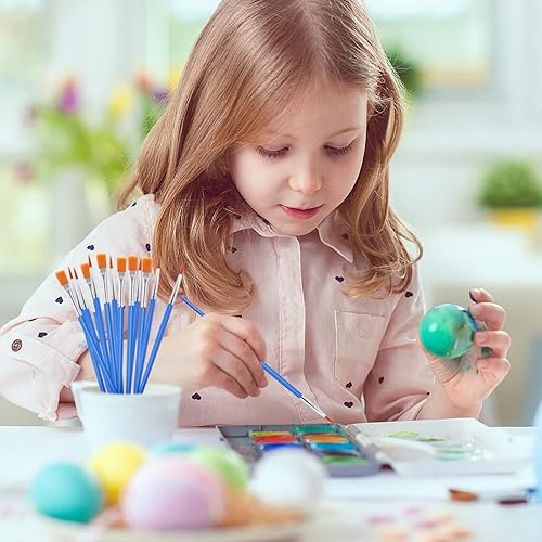 Miniatura 5 de UPINS 30 pinceles de pintura, pincel pequeño a granel para pintura de detalles