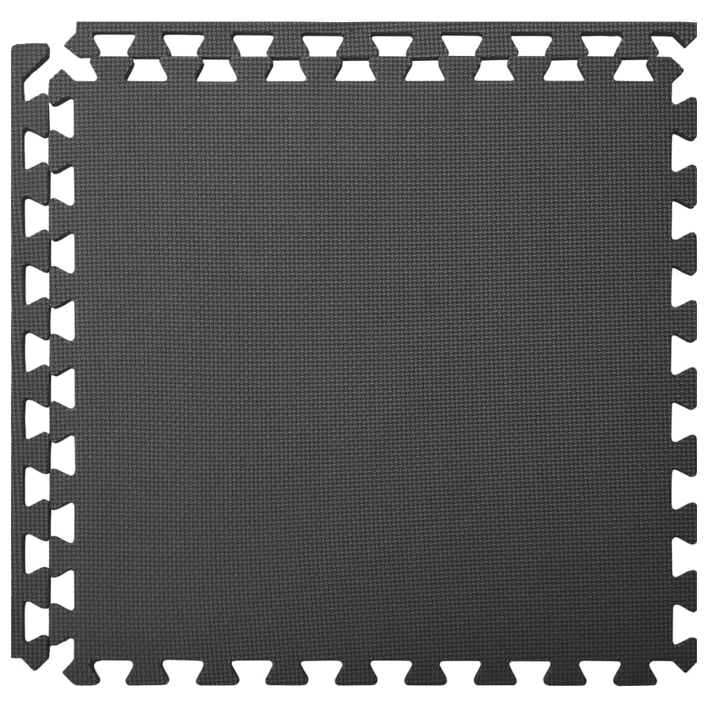 Bodenmatten STK Holzmaserung Eva-Schaumstoff 60x60x 2,16 m² Trainingsmatte Bodenschutzmatte Fitnessmatte für Heimtrainer Laufband Crosstrainer Schutzmatte
