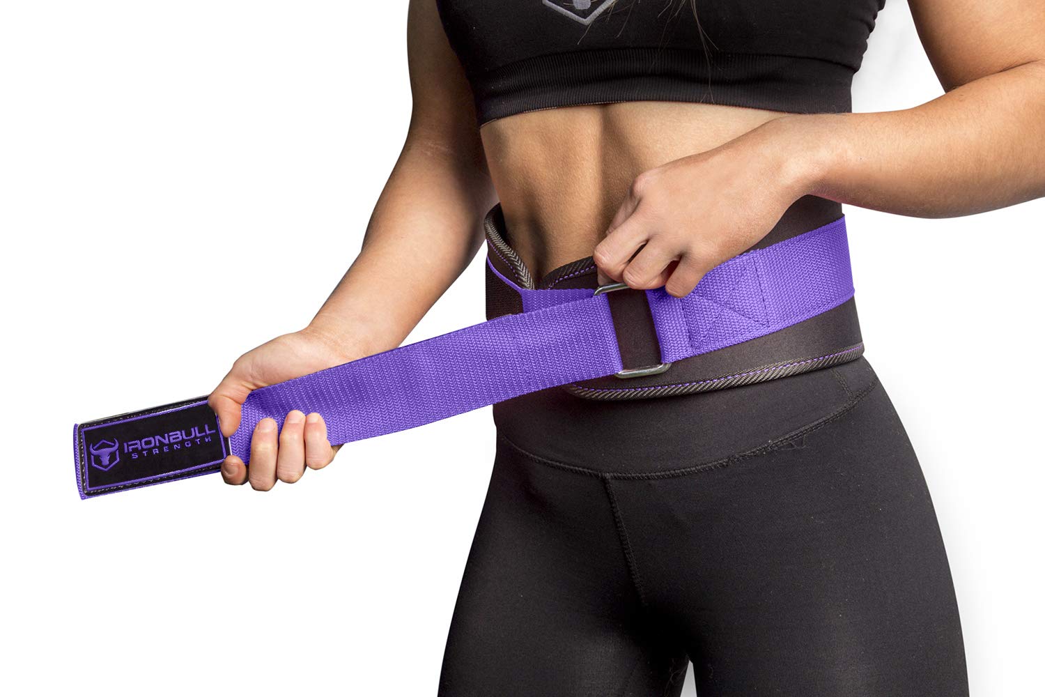 Iron Bull Strength Cintura da Sollevamento Pesi per Donne - Supporto per Schiena in Neoprene Ad Elevate Prestazioni - Supporto Leggero e Robusto per Carichi Pesanti per Il Fitness