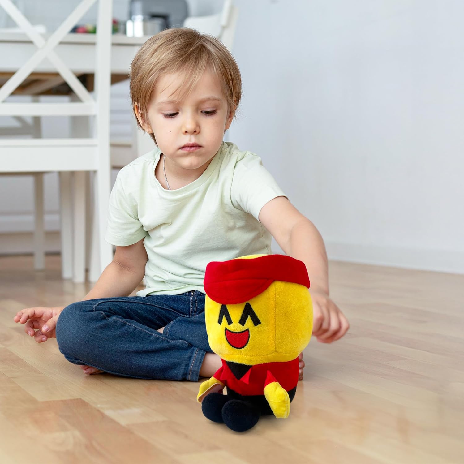 Forsaken Chance Pizza Plush Toy – Soft Pizza Boy Character Plush Stuffed Animal, Cute Forsaken Game Collectible Plushie Gift for Kids and Gamers