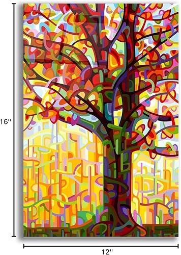 Miniatura 9 de Epic Art 'Emperor' de Mandy Budan, arte de pared de vidrio acrílico, 12"x16"