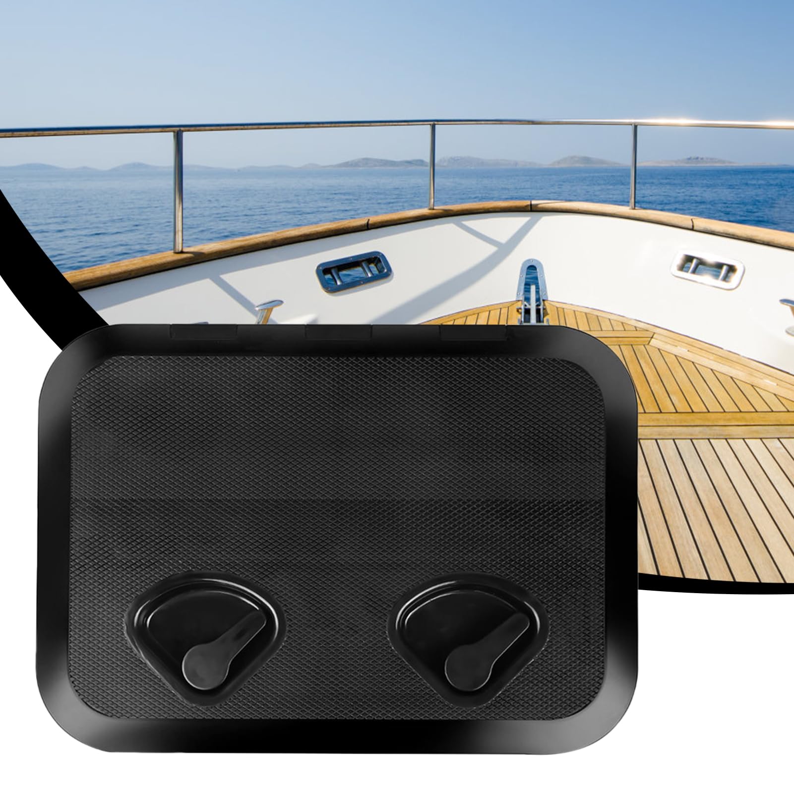 Escotilla Marina | Tapas Rectangulares Para Escotillas De Cubierta,Protección Estanca Multifuncional Para Yates, Caravanas, Kayak Y Actividades Exteriores