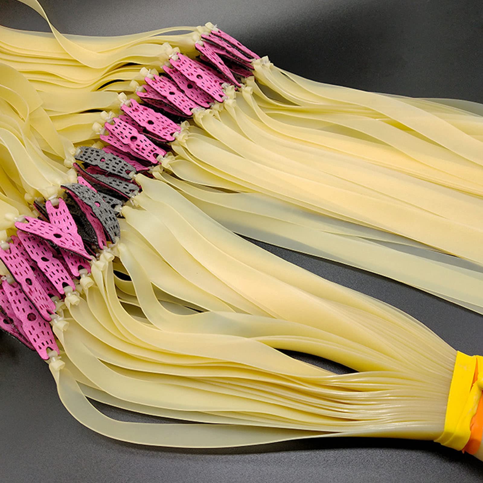 Fasce di ricambio per fionda da 0,7 ~ 1,5 mm, fionda piatta e professionale, elastici per sport all'aria aperta, 50 pezzi