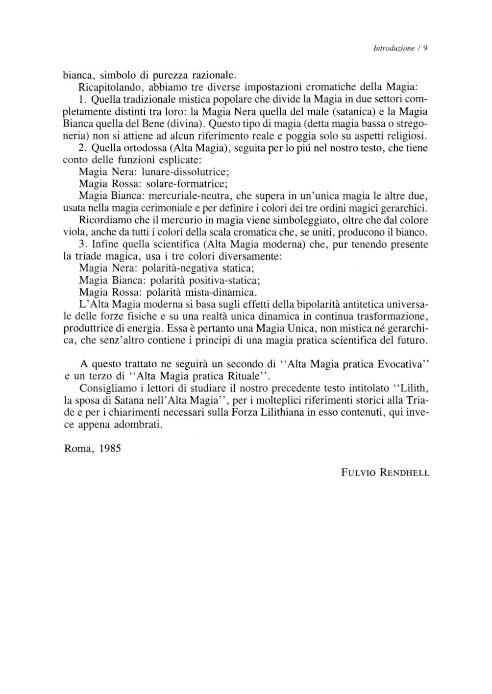 Trattato di alta magia nera, bianca, rossa