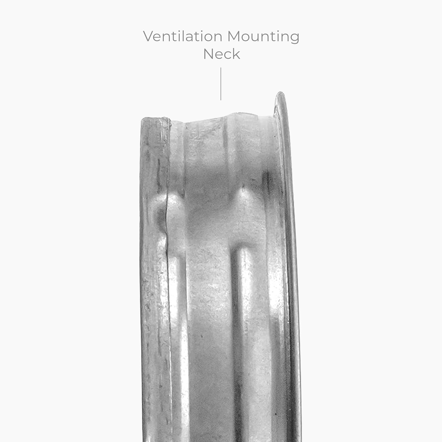 Galvanized Metal Duct End Cap - 4 Inch Fit with Mesh/Net - Galvanized Steel Exhaust Pipe Plug - Indoor, Outdoor Ducting Guard/Tee Cap - Vent Duct Fittings - Exterior Dryer Vent Cover