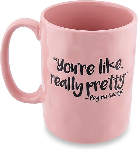 Miniatura 2 de Silver Buffalo Mean Girls Really Pretty Wax Resist - Taza de cerámica con capacidad para 18 onzas