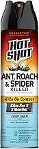 Hot Shot Ant, Roach & Spider Killer, Kills Insects Indoors and Outdoors, Kills Roaches and Listed Ants on Contact, Insecticide Spray, 17.5 Ounce (Crisp Linen)
